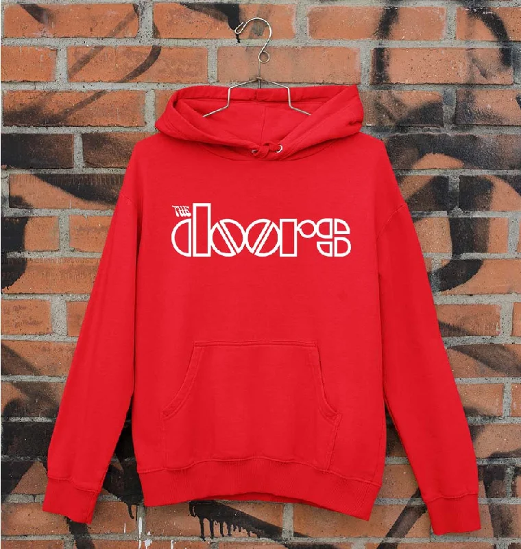 The Doors Unisex Hoodie for Men/Women Hoodie with Ribbed Neckline Snug Warm