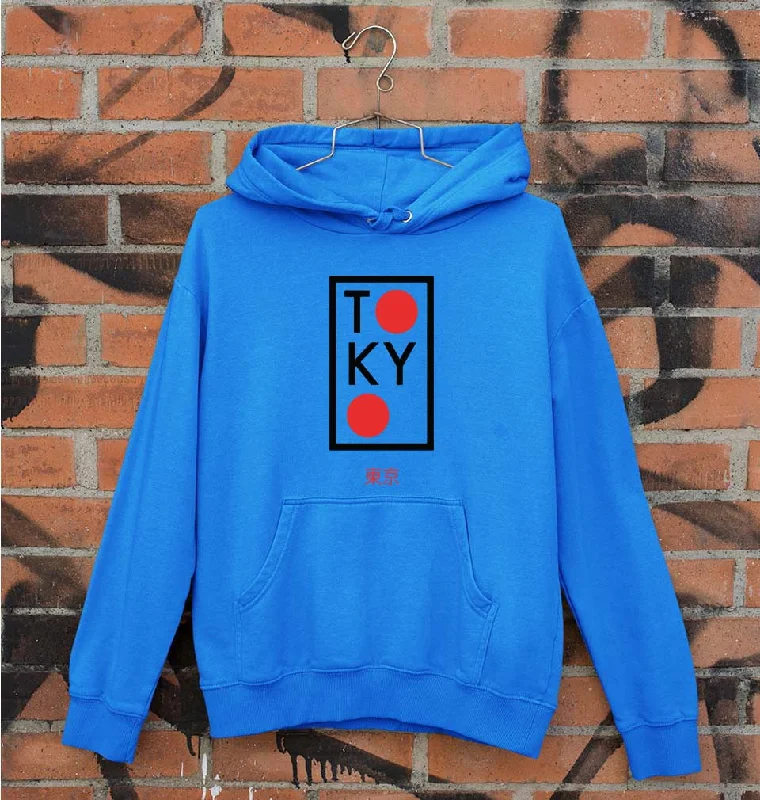 Tokyo Unisex Hoodie for Men/Women Hoodie with Sequins Glamorous Eye-catching