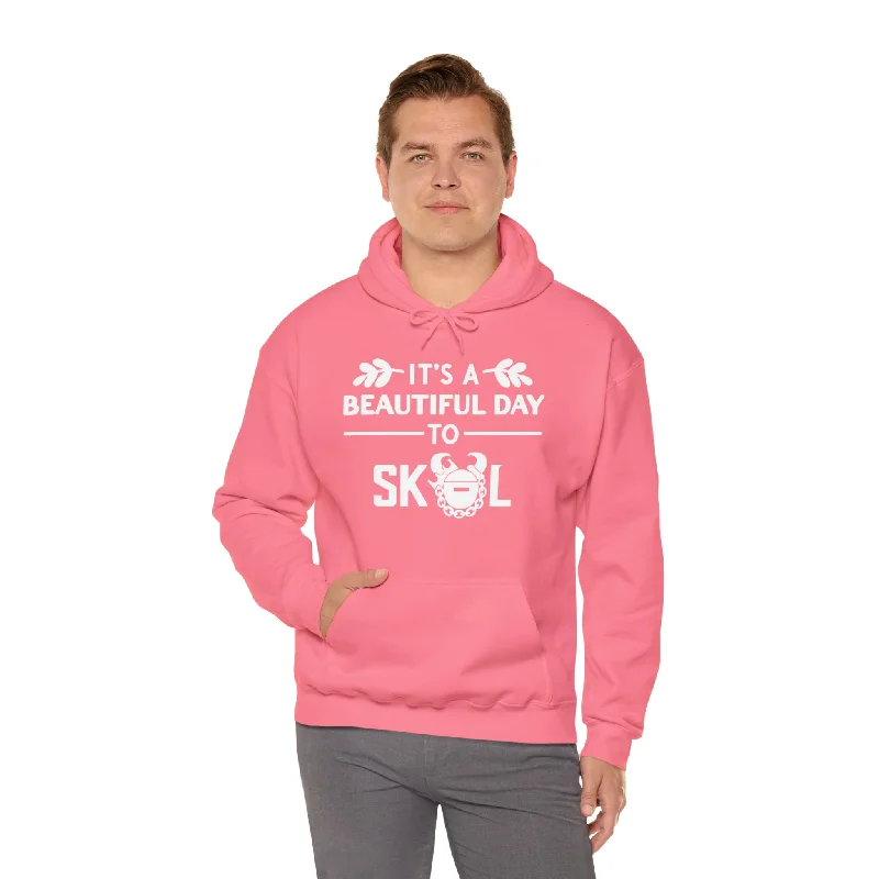 Unisex Heavy Blend™ Hoodie - It's a Beautiful Day! Hoodie Crop Top Short Trendy