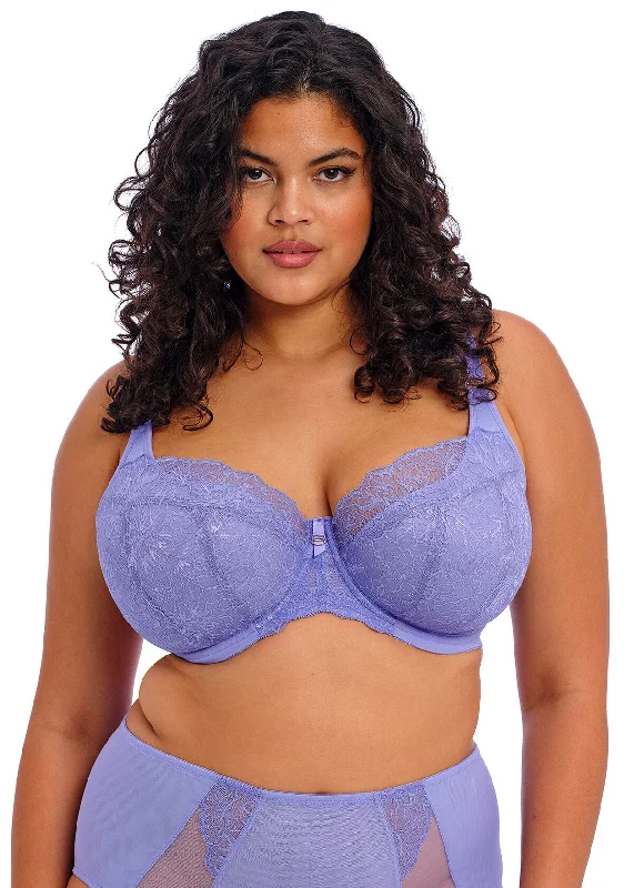 Brianna Underwired Padded Half Cup Bra In Jacaranda - Elomi Contour Bra Style