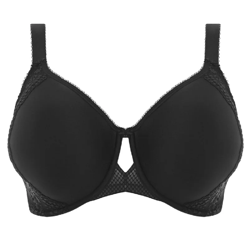 Elomi Charley Underwire Moulded Spacer Bra Sexy Mesh Bralette