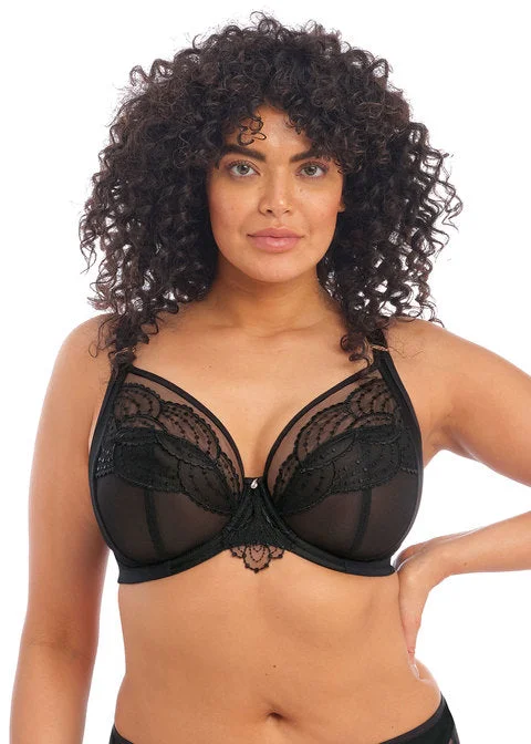 ELOMI EL4550 PRIYA PLUNGE BRA Elegant Silk Bra