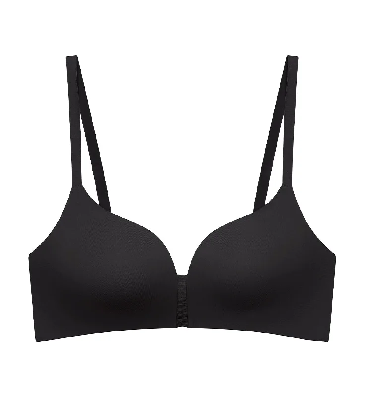 FLEX SMART NON-WIRED PADDED BRA Elegant Satin Bralette