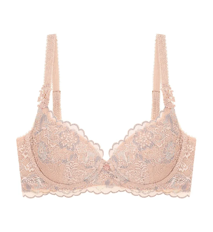 Florale Azalea Lace Wired Push Up Bra Lace-Trimmed Bra