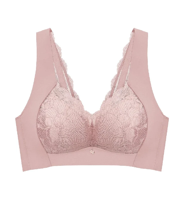 FLORALE MUDAN NON-WIRED PADDED BRA Elegant Lace Bralette