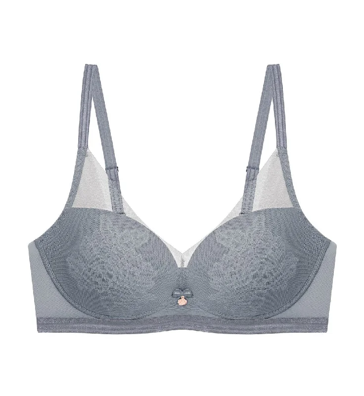 FLORALE PAEONIA NON-WIRED PADDED BRA Soft Mesh Bralette