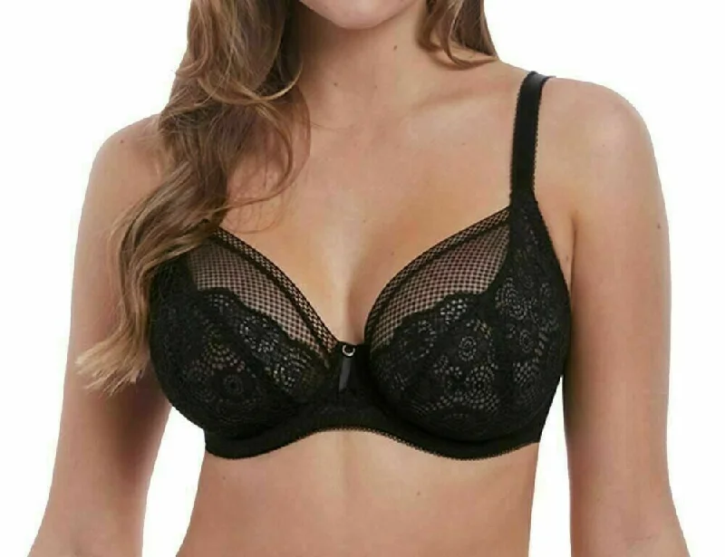 FREYA AA5491 EXPRESSION UNDERWIRE PLUNGE BRA Cozy Sleep Bra