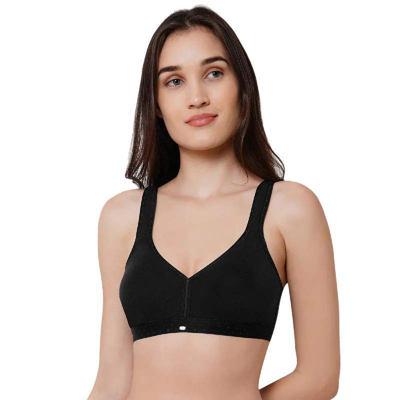 Full coverage Non padded Non wired Bra-CB-335 Seamless Push-Up Bra