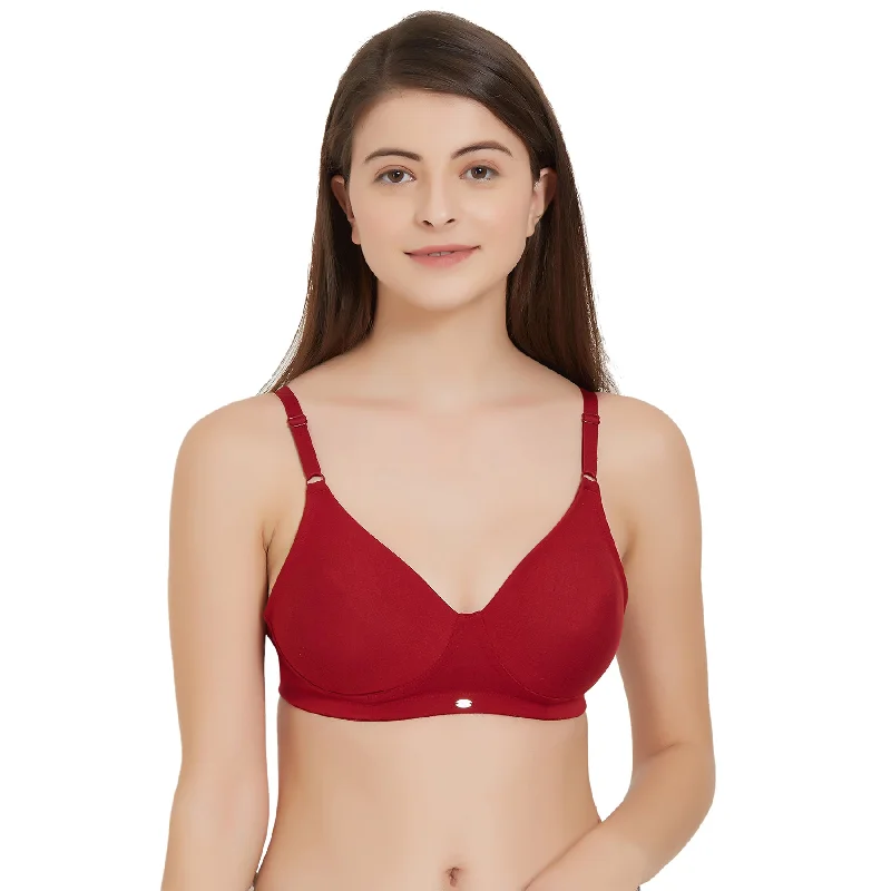 Full Coverage Non Padded Non Wired Seamless Bra-CB-330 Comfortable Lounge Bra