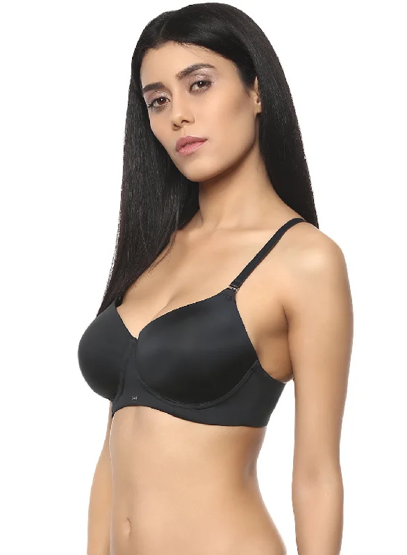 Full Coverage Padded Non Wired Bra-CB-122 Push-Up Padded Bra