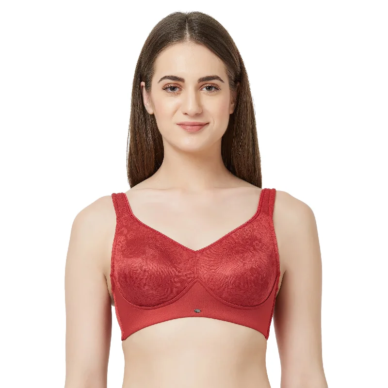 Minimizer Full Coverage Non Wired Bra- CB-325 Seamless Bra Design