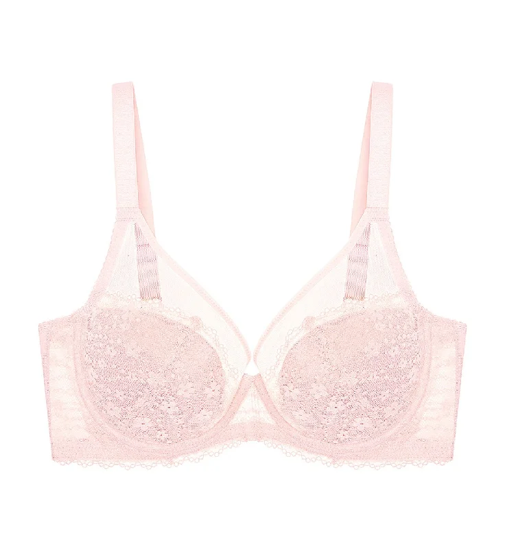 Natural Sweet Wired Padded Bra Stylish Lace Bralette