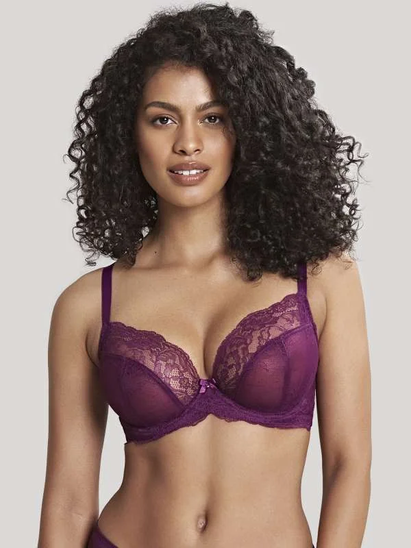 PANACHE 9396 ANA NON-PADDED PLUNGE UNDERWIRE BRA Breathable Wireless Bra