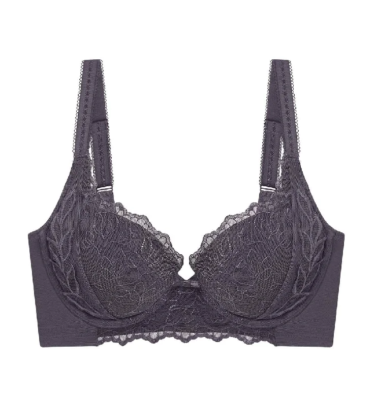 Sculpt Leaf Wired Padded Bra Casual Bralette Set