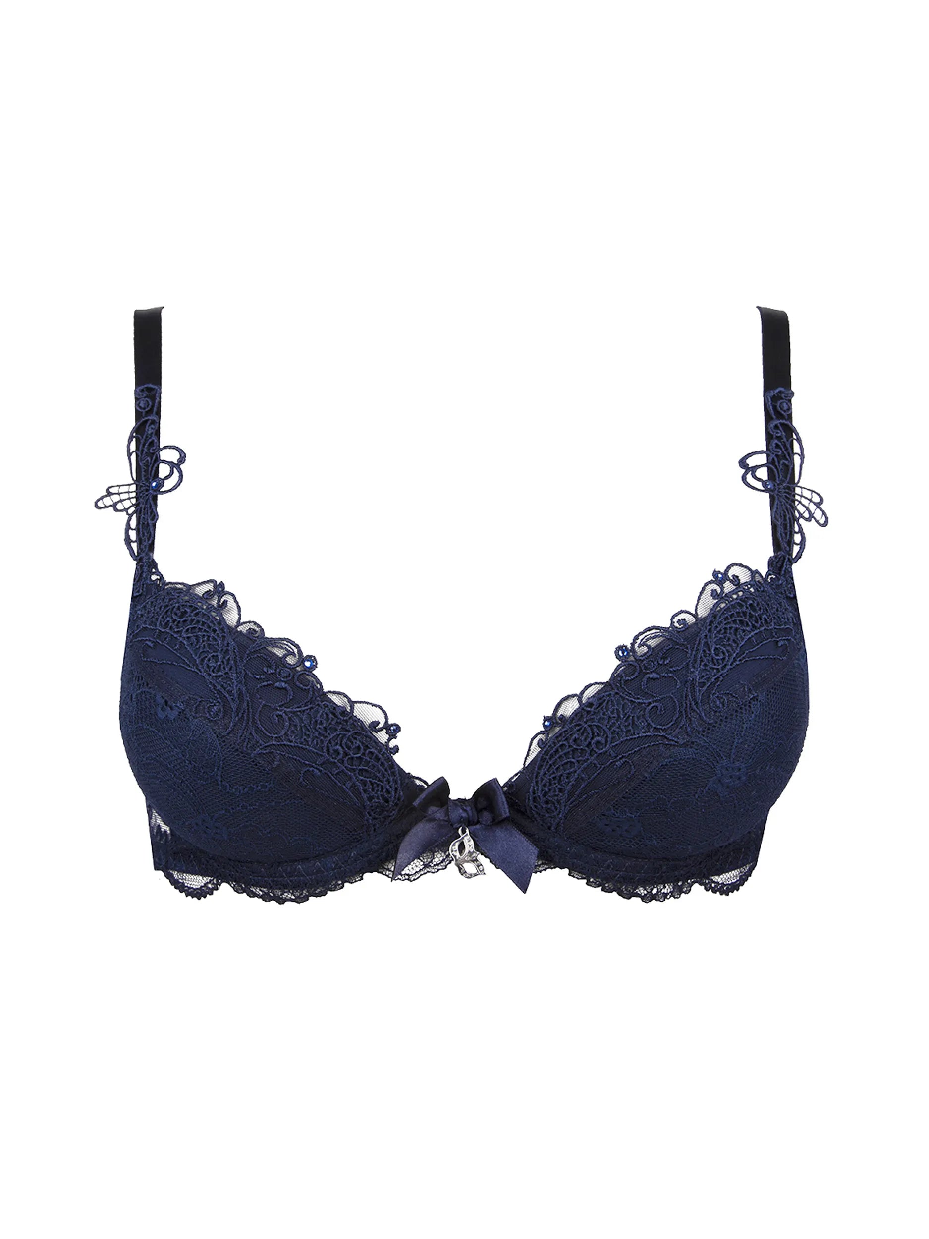 Soir De Venise Push Up Bra In Bleu Venise - Lise Charmel Seamless Fit Bra