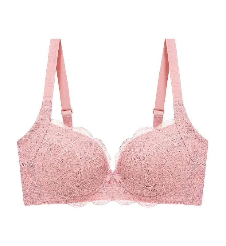 Young Simply Sculpt Blossom Wired Padded Bra Comfortable Lace Bra