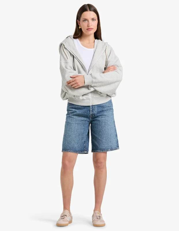 Womens Hoodie Kodytown - Polar Melange Hoodie with Magnetic Closure Innovative Modern Womens Hoodie Kodytown - Polar Melange Hoodie with Magnetic Closure Innovative Modern