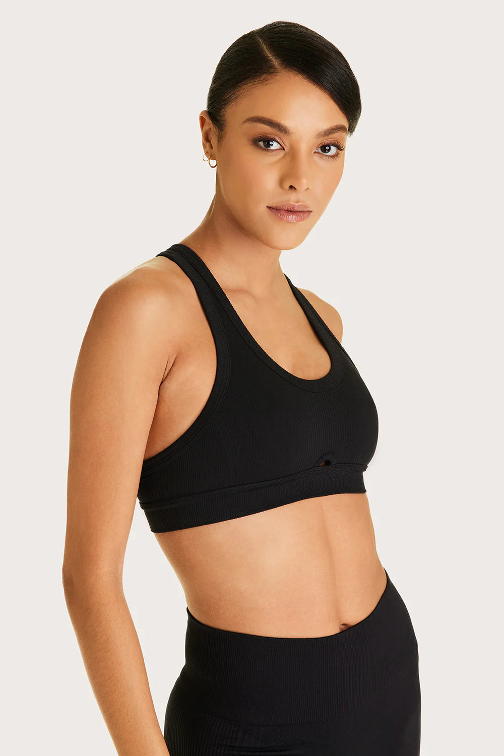 Barre Racer Bra Elegant Silk Bra