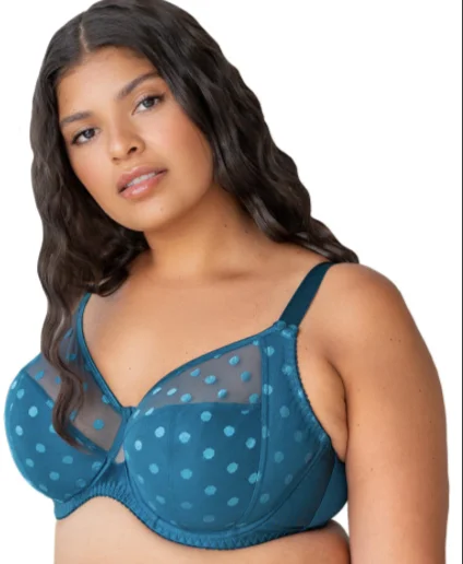 Carmen Bra B2498 / Fashion - Blue Coral Padded Push-Up Bra
