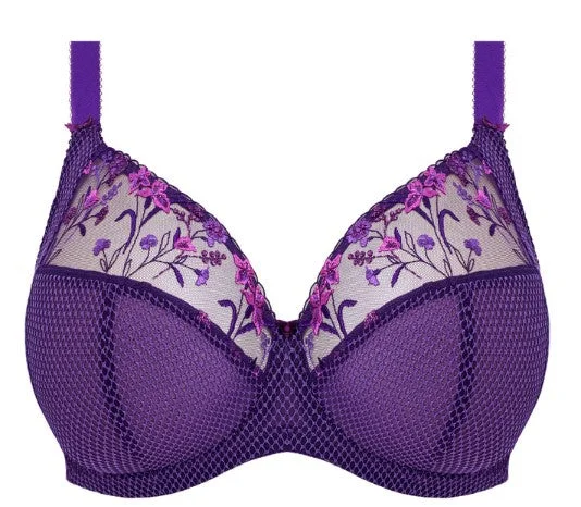 Charley EL4380 - Plunge Bra - FASHION Color: Iris (Pre-Order) Sexy Lace Bralette
