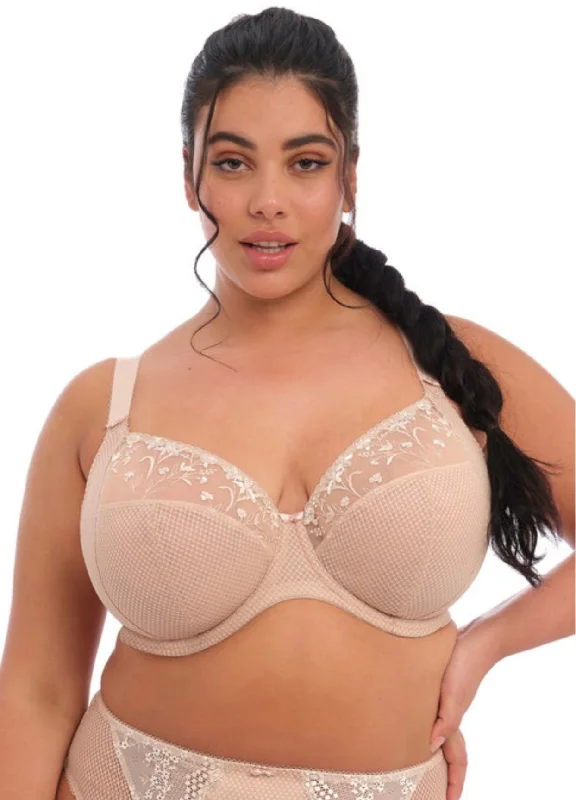 Charley  EL4380 - Plunge Bra - Fawn Cozy Sleep Bra