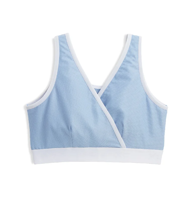 Crossover Bra - Traveler Ice Cap Sexy Lace Bralette
