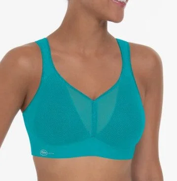 Air Control-5544 Delta Pad Sports Bra (F-H) FASHION COLORS Breathable Sports Bra