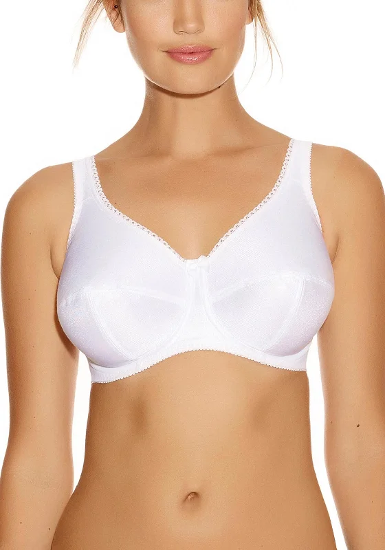 Fantasie Speciality Smooth Cup Bra, White Push-Up Padded Bra