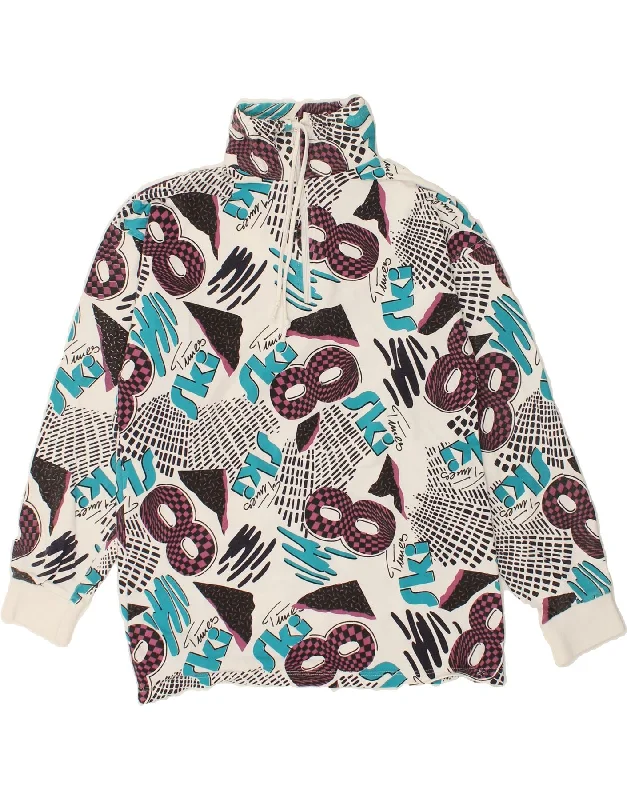 ETIREL Womens Zip Neck Sweatshirt Jumper EU 40 Medium Multicoloured Hoodie with Cropped Fit Short Trendy ETIREL Womens Zip Neck Sweatshirt Jumper EU 40 Medium Multicoloured Hoodie with Cropped Fit Short Trendy