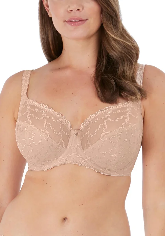 Fantasie Ana Side Support Bra, Natural Supportive Wireless Bra