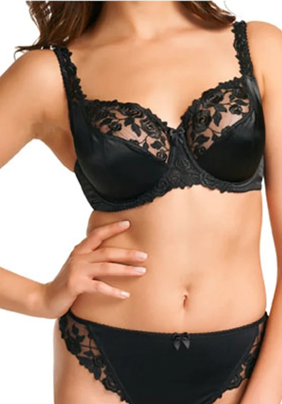 Fantasie Belle Balcony Bra, Black Active Wear Bra