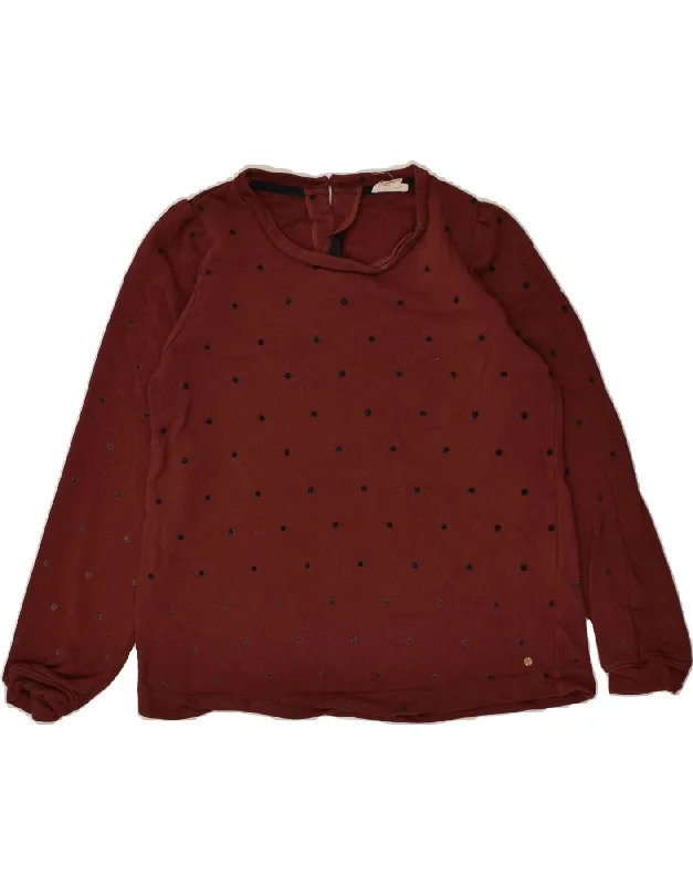 FAT FACE Womens Sweatshirt Jumper UK 10 Small Burgundy Striped Cotton Hoodie Sweatshirt Pullover FAT FACE Womens Sweatshirt Jumper UK 10 Small Burgundy Striped Cotton Hoodie Sweatshirt Pullover
