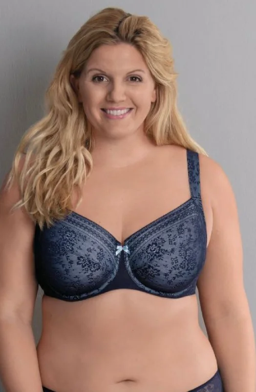 Fleur-5653 Underwire Bra -  Maritime Blue (Limited Availability) Smooth Stretch Bra