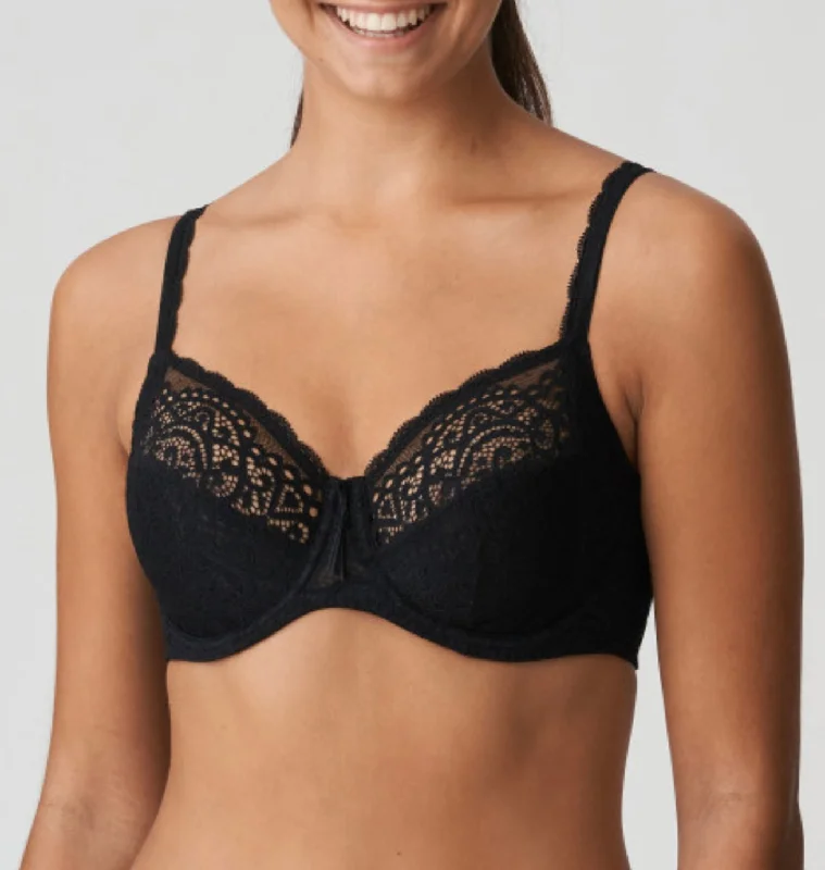 I Do Bra 0141603 - Black Cozy Sleep Bra