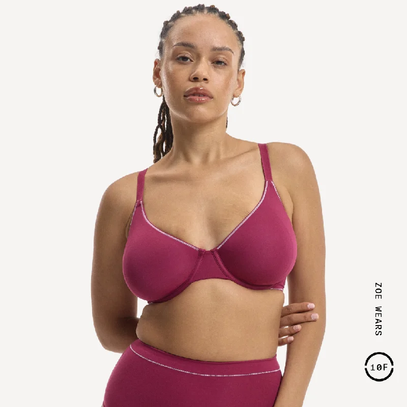 Underwire Bra - Better Than Cotton Soft Padded Bralette