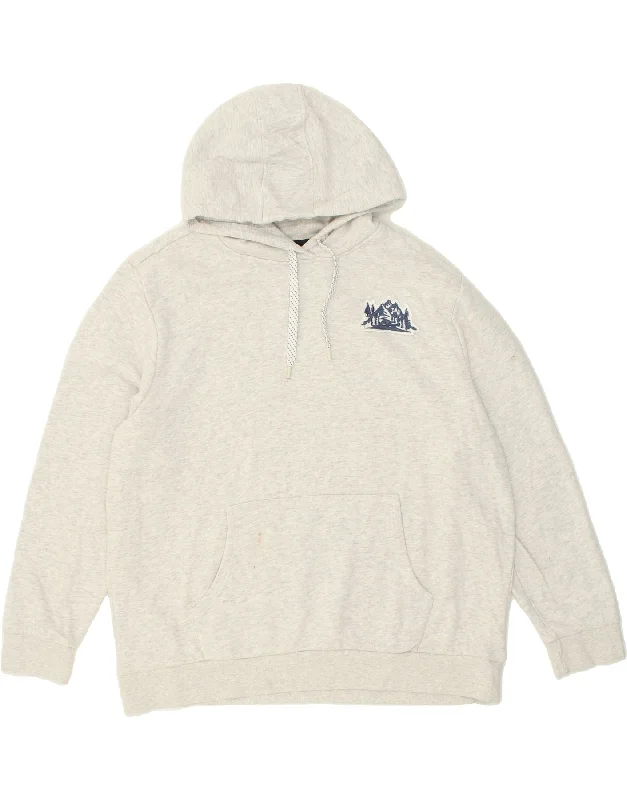 MOUNTAIN WAREHOUSE Womens Loose Fit Hoodie Jumper UK 20 2XL Grey Cotton Hoodie with Belted Waist Structured Tailored MOUNTAIN WAREHOUSE Womens Loose Fit Hoodie Jumper UK 20 2XL Grey Cotton Hoodie with Belted Waist Structured Tailored