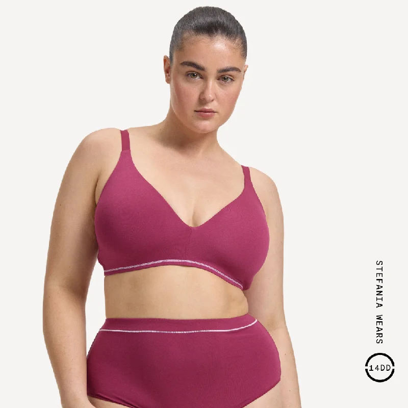 Padded Wirefree Bra - Better Than Cotton Wireless Push-Up Bra