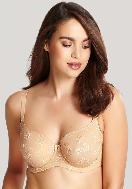 Panache Tango Balconnet Bra, Nude Soft Mesh Bralette