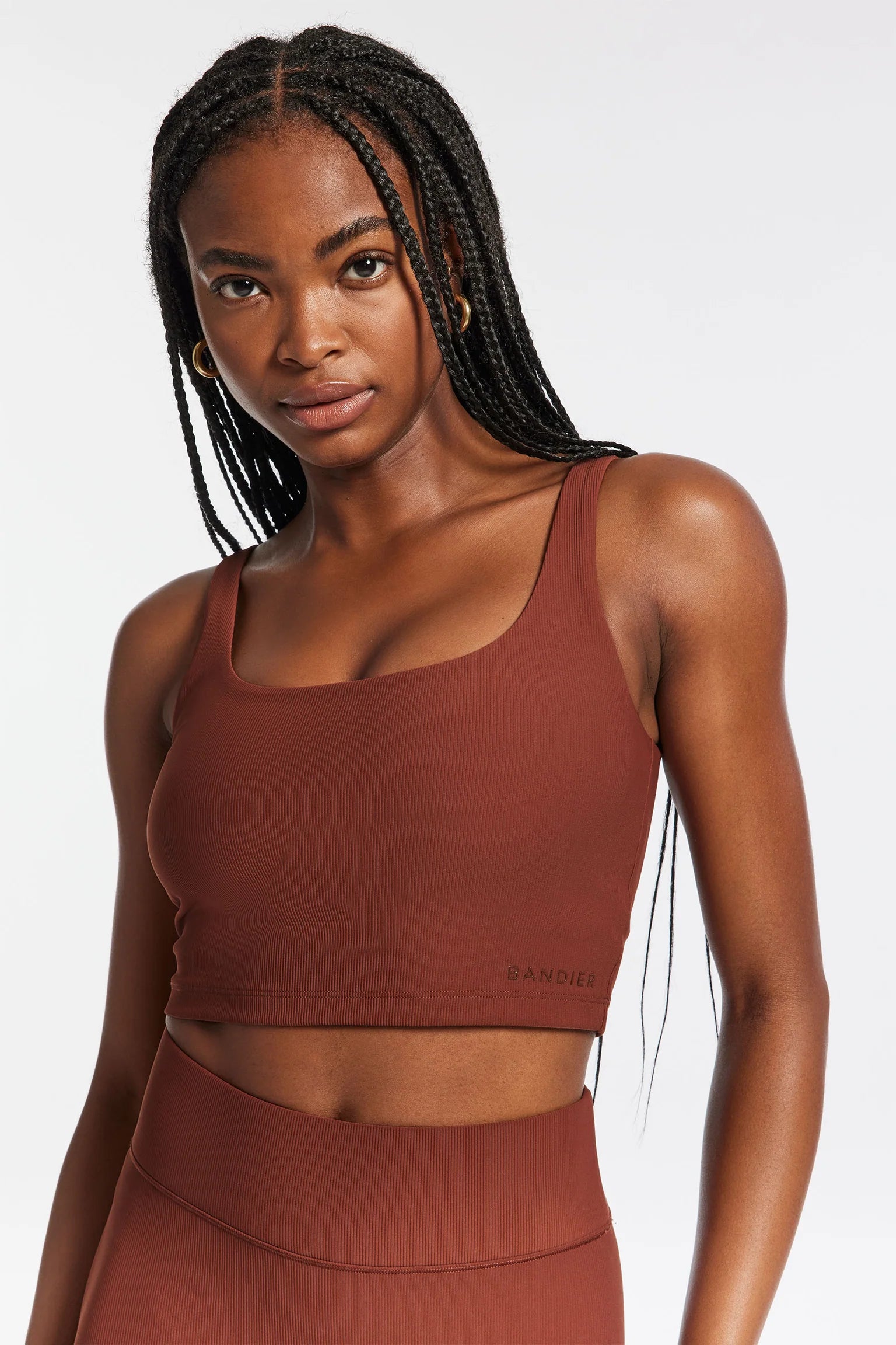 V-Neck Tempo Crop Bra Comfortable Lace Bralette