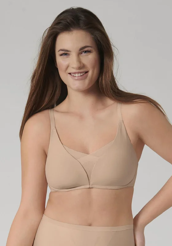 Triumph Shape Smart Padded Bra, Natural Beige Classic Wire-Free Bra