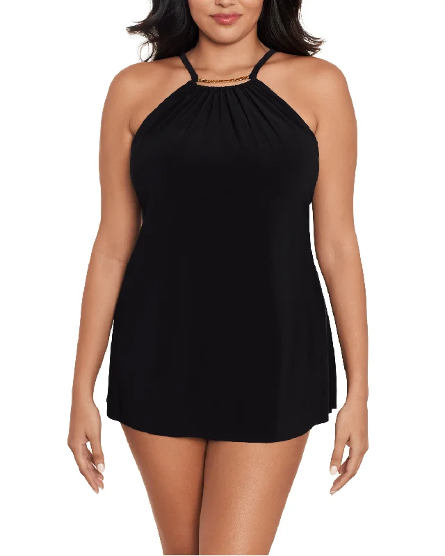 2024 Magicsuit Women's Plus Size Parker One Piece Swim Dress - 6006012W Comfortable Swim Dress