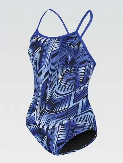 Dolfin Women's Reliance Genesis V Back One Piece Swimsuit Vibrant Bikini Design