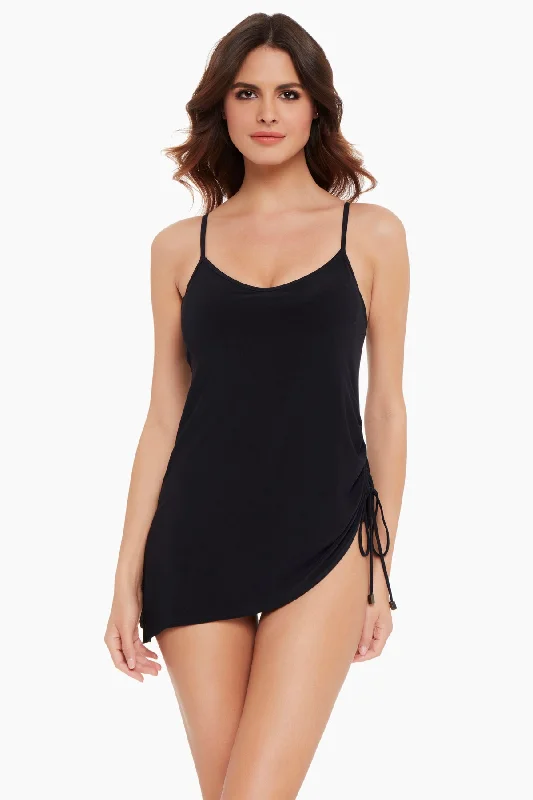 Brynn Swim Dress Adjustable Bikini Bottoms