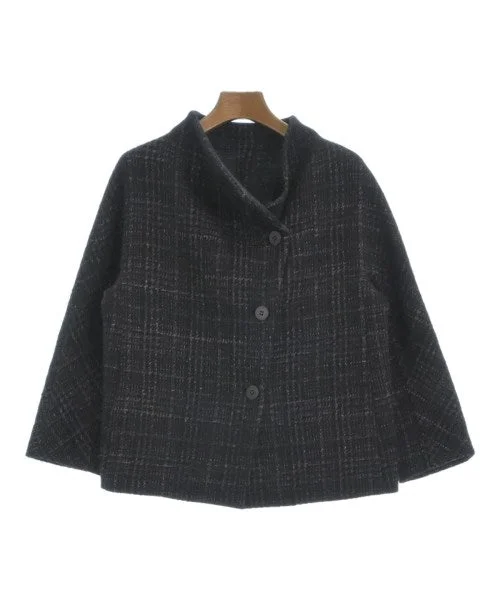 L'EQUIPE YOSHIE INABA Casual jackets Satin Fabric Silk Fabric Chiffon Fabric