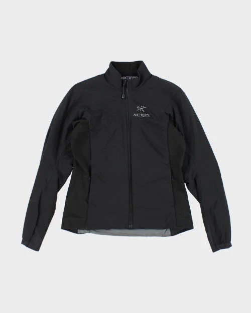Arc'teryx Black Windbreaker Jacket - M Hoodie Zip-Up Jacket Button-Up Jacket