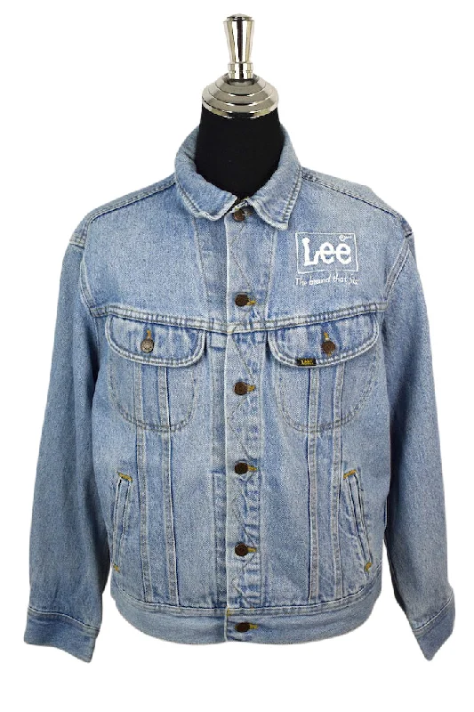 Lee Brand Denim Jacket Faux Fur Jacket Real Fur Jacket Shearling Jacket