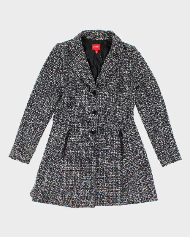 Guess Blazer Jacket - XS Faux Fur Jacket Real Fur Jacket Shearling Jacket