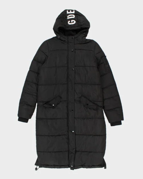 Guess Long Puffer Jacket - S Quilted Jacket Puffer Jacket Insulated Jacket