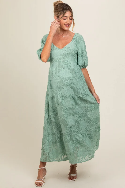 Light Olive Embroidered Leaf Print Striped Maternity Maxi Dress Classic Tulle Maxi Dress Light Olive Embroidered Leaf Print Striped Maternity Maxi Dress Classic Tulle Maxi Dress