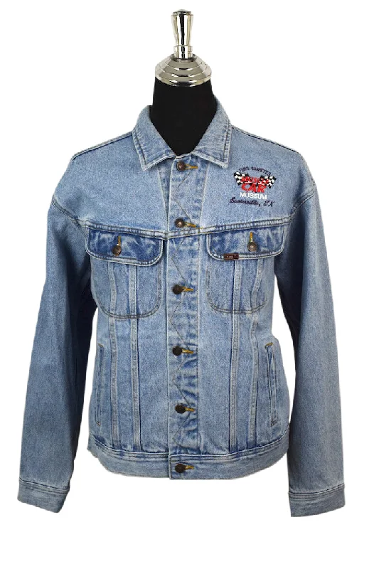 Muscle Car Museum Denim Jacket Toggled Jacket Drawstring Jacket Belted Jacket